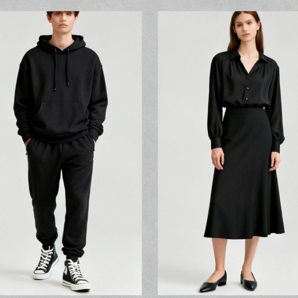 Small Black Clothing Bundle - Goth Mystery Box - All Black Bundle